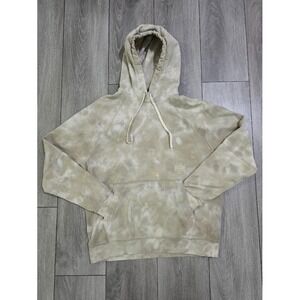 Nike Sportswear Hoodie Tie Dye Beige Tan‎ Sweatshirt Men's Large Pullover L